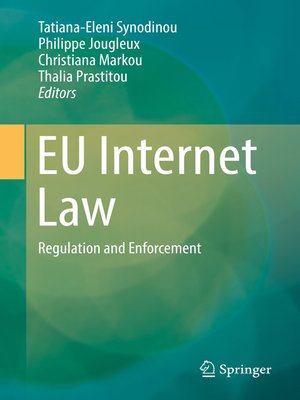 cover image of EU Internet Law
